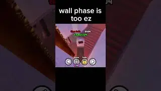 Wallphasing in Hide or die🥱 #roblox #glitch #hideordie