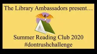 #DontRushChallenge Library Edition