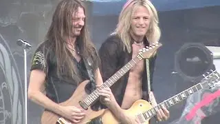 WHITESNAKE Guitar Dual (Live) Taste Of Minnesota, Harriet Island, Saint Paul 03 JULY 2009 Fan Film