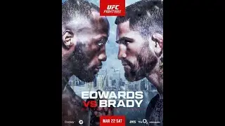 UFC LONDON Edwards VS Brady!! WATCH-ALONG!! #ufclondon