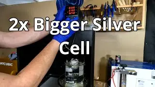 New Silver Cell setup - How I Refine Silver at Home