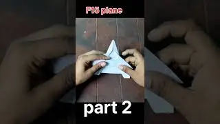 paper plane helicopter making F15 part 3 in short video #art #papercrafts