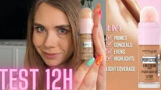 TEST 12H:Maybelline Perfector 4-in-1Glow.Czy sprawdzi się jako 