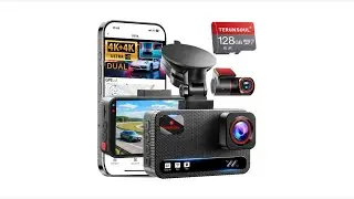 Review 4K+4K Dash Cam &ndash; Dual Ultra HD Car Camera with GPS, WiFi & Parking Mode