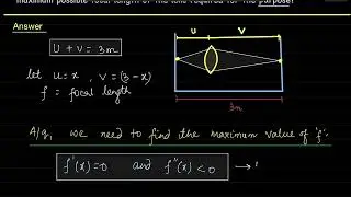 The image of a small electric bulb fixed on the wall of a room is to be obtained on the opposite wal