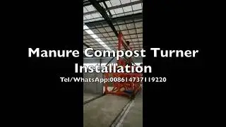 Manure Compost Turner Installation