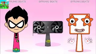 Sprunki OC Robin, NVIDIA RTX, Ten Numberblocks Phase 2  sprunki  sprunkioc  incredibox