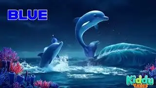 Learn Colour Names with Fun and Colourful Animal Animation for Kids! 🎉 | Educational Video for Kids