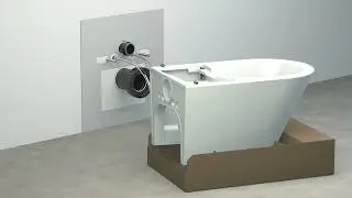 Axent One douche wc montageinstructie