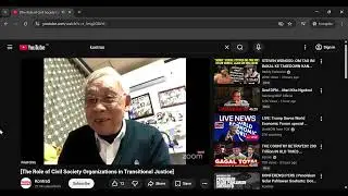 The Role of Civil Society Organizations in Transitional Justice   YouTube   Google Chrome 2026 01 21