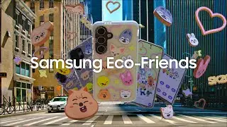 Эко-друзья Samsung в Мультивселенной: чехлы для серии Galaxy S24