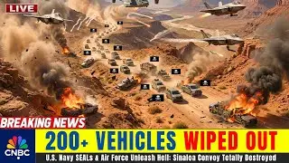 The Perfect Ambush: Navy SEALs & Air Force Destroy Entire Sinaloa Convoy | US Military
