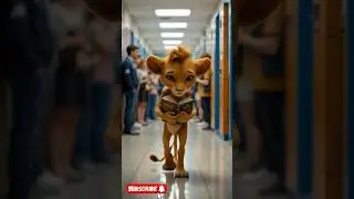 Weak Lion 🦁 SAD 😢 STORY. #ai #lion #sadstory #cartoon #viralshorts #shorts