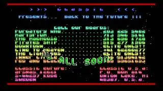 Amiga Cracktro Back to the Future III by Classic 1991