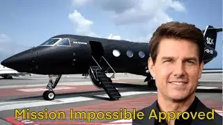 inside the Private jet used in Mission Impossible Final Reckoning