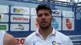 Spain K4M 500m - Craviotto, Toro, Walz, Germade - 2018 European Champions