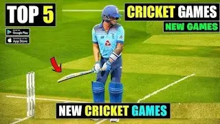 Top-5 Best Offline Cricket Games For Android & iOS | Offline Cricket Games 