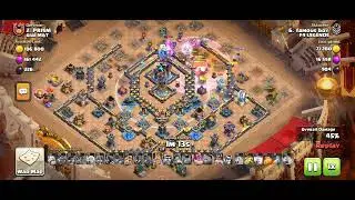 New legend base 💀💀 get easy 3* this combo strategy😍😍  meteor golem with root rider 🤬🤬