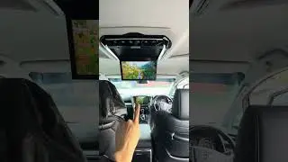 Toyota Alphard Vellfire AGH30 Upgrade Alpine Style 13.3 IPS Roof Monitor