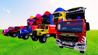 TRANSPORTING ALL TRUCK, POLICE & MILK TANK TRUCKS TO CENTRAL GARAGE &ndash; FS22