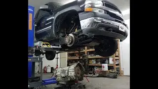 Chevy 2500HD Allison transmission removal