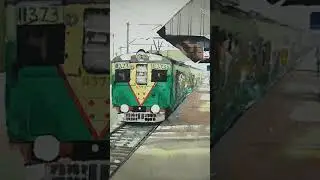 Kolkata Watercolour | Kolkata Local Train Painting | Kolkata Local Train #Shorts #BipulRoyWatercolor