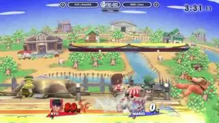Frame Perfect - A2S | Akito555 (Ryu) vs NME | Xzax (Mario, Fox)
