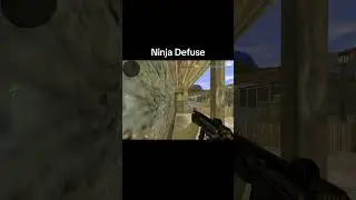 1V4 Ninja Defuse in De_Inferno (+8HP) | Cs 1.6 | Venemous Gaming #counterstrike #shorts