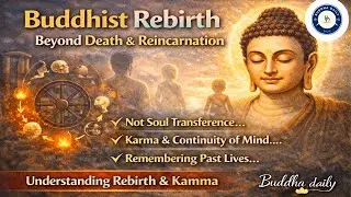 Buddhist Rebirth Explained: No Soul, Only Continuity of Mind | Buddha daily 