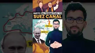 INSTC Corridor Connecting India & Russia | Alternative To Suez Canal #geopolitics #india