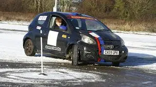 Twatting a cone at the HDMC Plum Pudding Autotest 2026