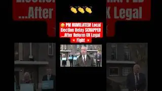 🤣 Премьер-министр унижен! Отмена переноса местных выборов&hellip; После реформы британской юридической б...