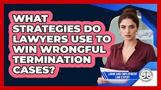 What Strategies Do Lawyers Use To Win Wrongful Termination Cases? - Labor and Employment Law Expert