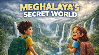 Meghalaya Part 2 🌧️ | Living with Rain, Waterfalls & Hidden Canyons | Aarav & Meera