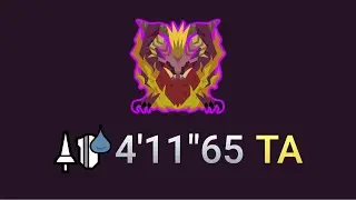 MHW: Iceborne - Tempered Teostra (TA) / Lance - 4'11