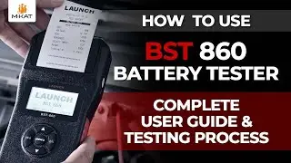 How to Use BST-860 Battery Tester | Inbuilt Printer Battery Tester | User Guide & Unboxing