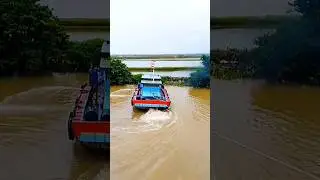 syahdu nya swara knalpot kapal tarik