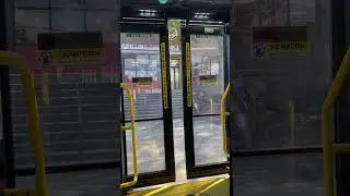 MTA 2022 NovaBus LFS SmartBus #8902 Doors Closing #mta