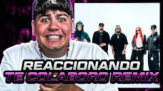MI REACCIÓN a TE COLABORO REMIX - Brray x Feid x De La Rose x Yan block x NTG