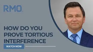 How Do You Prove Tortious Interference | RMO Lawyers