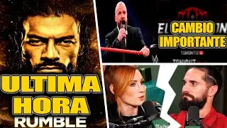 FIN del Contrato de Roman Reigns | Triple H CAMBIA PPV | Tommaso Ciampa Campeon AEW? | Seth Rollins