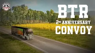BTR 2nd Anniversary Convoy | Tamil Transport Corporation | Euro Truck Simulator 2