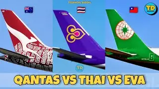 Qantas Airways Vs Thai Airways Vs Eva Air Comparison 2022!