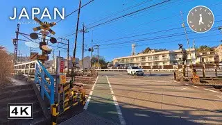 Japan Walking from Residential Streets to Yomiuriland | Japan Walking Tour【4K | 60fps】
