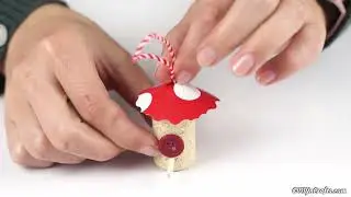 Miniature Wine Cork Fairy Garden House