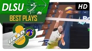 UAAP 80 WV: Desiree Cheng skies for the back-row bullet! | DLSU | Best Plays