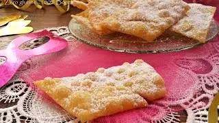 Chiacchiere di carnevale senza glutine
