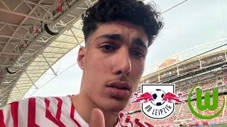 Mein 1.Stadion Vlog | Rb Leipzig Vs VfL Wolfsburg 3:0 Sieg ❤️🤍