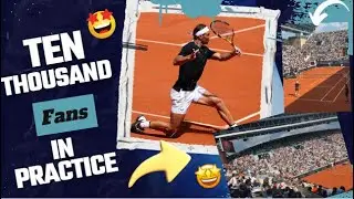 Rafael Nadal's Practice Draws Massive Crowds Ahead of Potential Roland Garros Farewell 🤩
