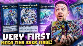 Opening Yugioh Mega Tin From OVER 10 YEARS AGO! (Tiger King & Bujintei Susanowo Tins!)